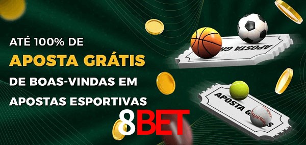 8Bet Ate 100% de Aposta Gratis